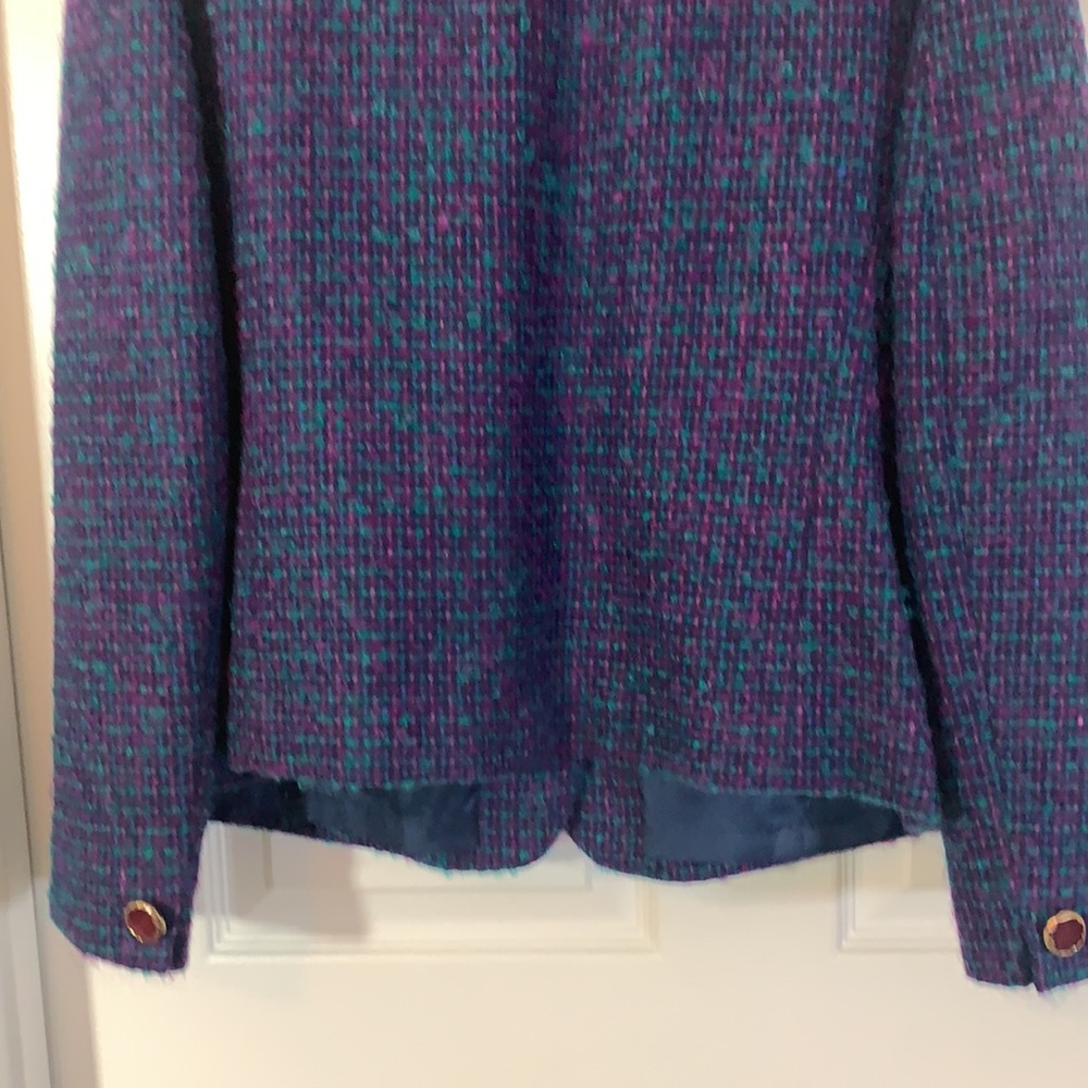 Beautiful Multicolored 100% Wool Pendleton Blazer - image 7